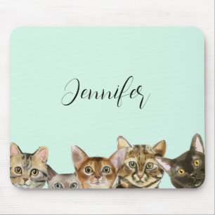 Mousepad Personalizado Cute Cats