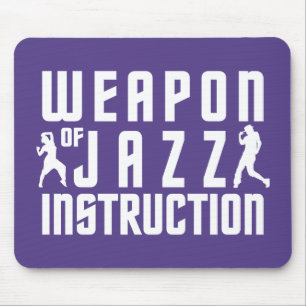 Mousepad personalizado de instrução Jazz