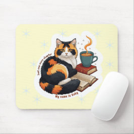 Mousepad Personalizado de Leitura de Gato Calico A