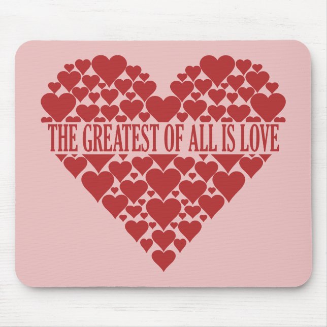 Mousepad personalizado do Heart of Hearts (Frente)