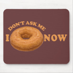 Mousepad personalizado do Humor rosquinha