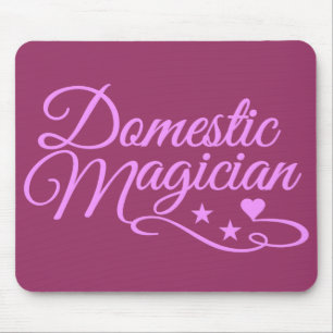 Mousepad personalizado do mágico doméstico