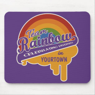 Mousepad personalizado do Rainbow