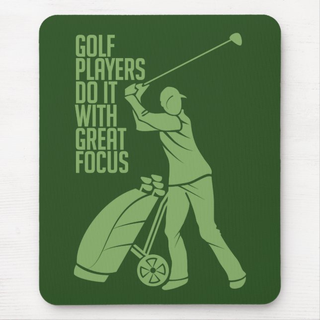Mousepad personalizado GOLF PLAYER (Frente)