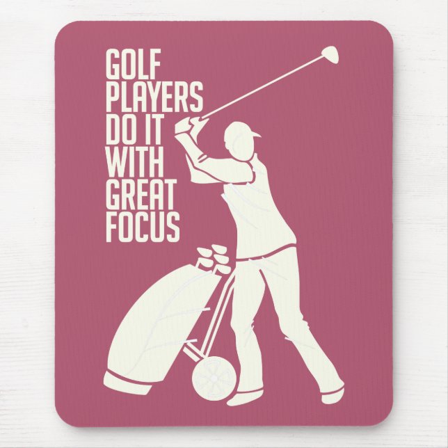 Mousepad personalizado GOLF PLAYER (Frente)