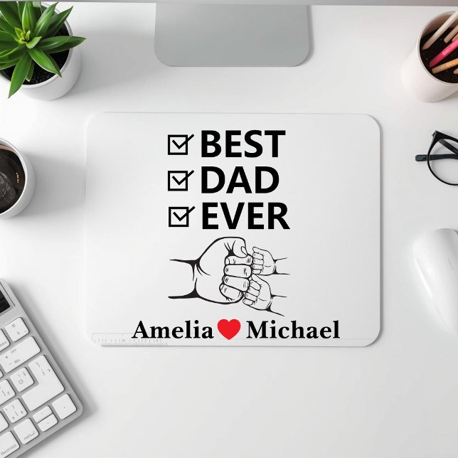 Mousepad Personalizado Melhor Pai do Mundo (Criador carregado)