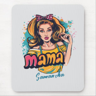Mousepad Personalizado Retro Mama Pop Art (10)