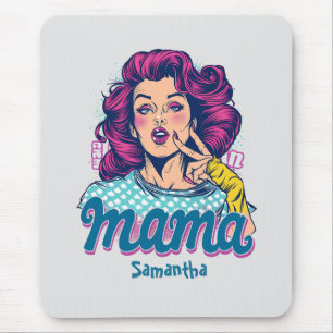 Mousepad Personalizado Retro Mama Pop Art (11)