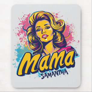 Mousepad Personalizado Retro Mama Pop Art (14)