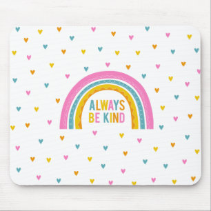 Mousepad Personalizado Seja Bastante Arco-Íris