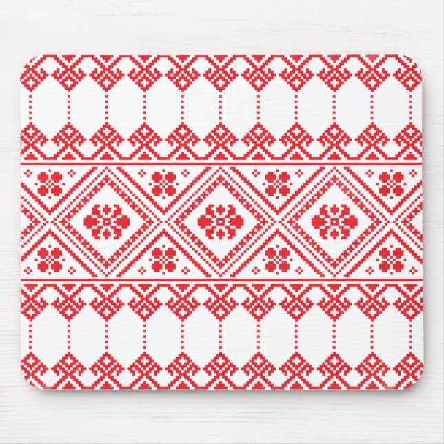 Mousepad Personalizar a Design nacional da Ucrânia (Frente)