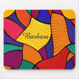 Mousepad Personalizar Abstrato Colorida