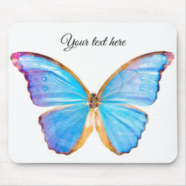 Mousepad Personalizar borboleta AZUL