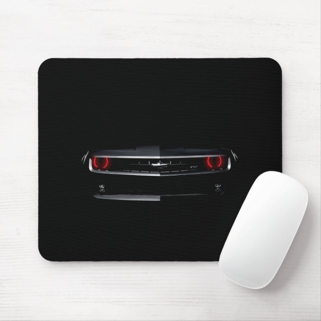 Mousepad Personalizar Chevy Camaro preto Legal (Com mouse)