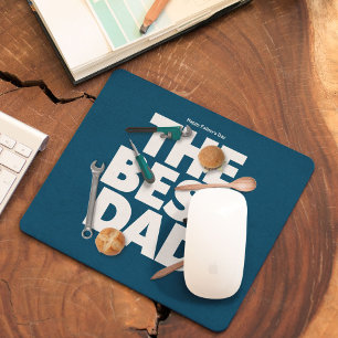 Mousepad Personalizar Dia de os pais Feliz O melhor Pai e