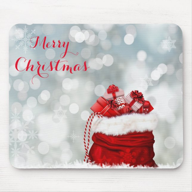 Mousepad Personalizar Feliz Natal (Frente)