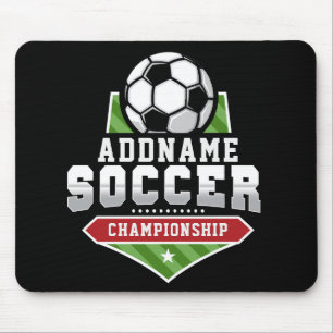 Mousepad Personalizar jogador de equipe de texto de ADD de 