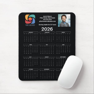 Mousepad Personalizar logotipo comercial no calendário da e