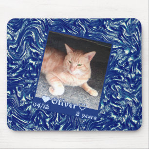 Mousepad Personalizar o animal de estimação do fotograma fo