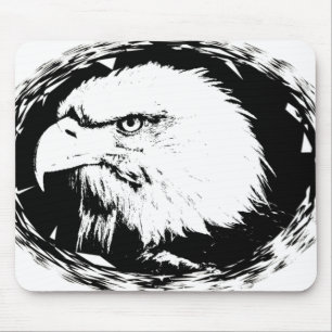 Mousepad Personalizar o Eagle Head Modern Pop