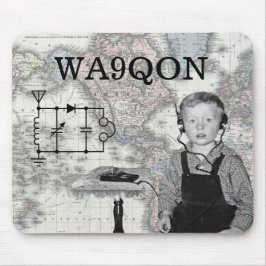 Mousepad Personalizar o Radio Letters