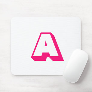 Mousepad Personalizar, personalizar o monograma inicial do 