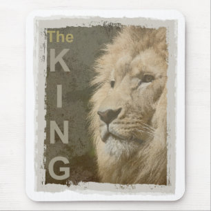 Mousepad Personalizar Pop Art Picture Lion Head Modelo