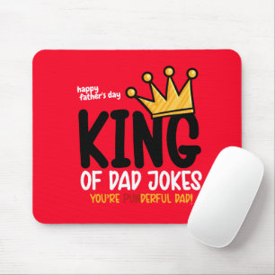Mousepad Personalizar Rei das Piadas Pais