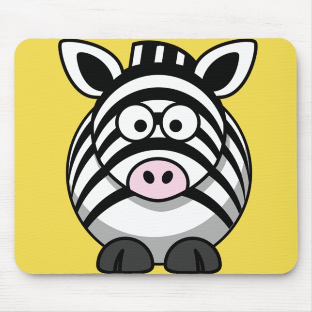 Mousepad Personalizar Zebra Cuta (Frente)