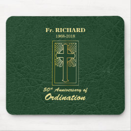 Mousepad Personalizável 50º Aniversário de Ordenação Verde