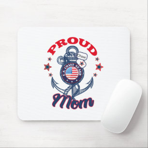 Mousepad Personalize a Etiqueta de Cachorro Orgulhosa Guard