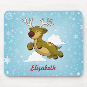 Mousepad Personalize a rena do vôo do Natal