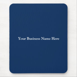 Mousepad Personalize Azul Marinho Branco Corporativo Empres