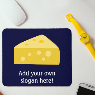 Mousepad Personalize este gráfico grande do queijo