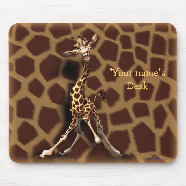 Mousepad "Personalize-me!" Girafa (Frente)