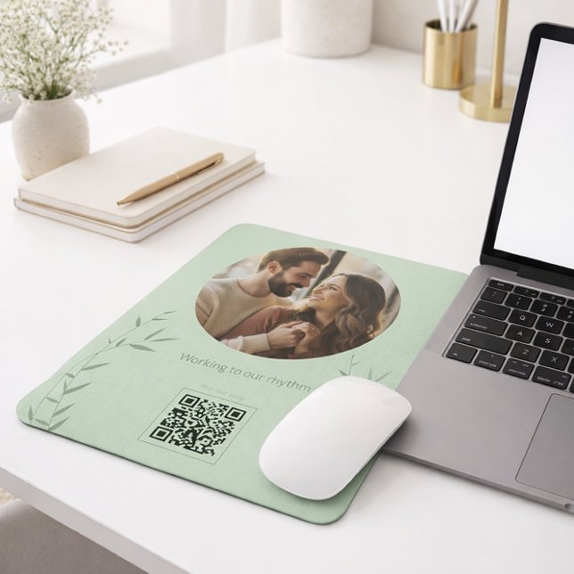 Mousepad Personalized Photo Song Code (Criador carregado)