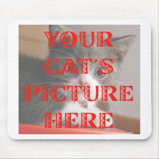 Mousepad Personalizou a foto do seu gato