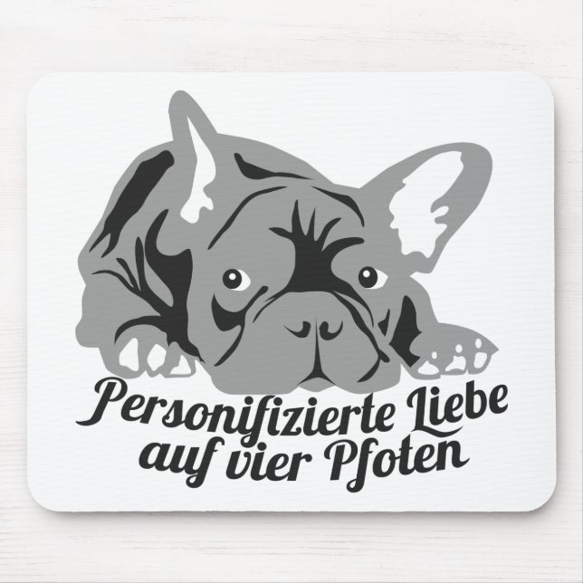 Mousepad Personifizierte Liebe (Frente)