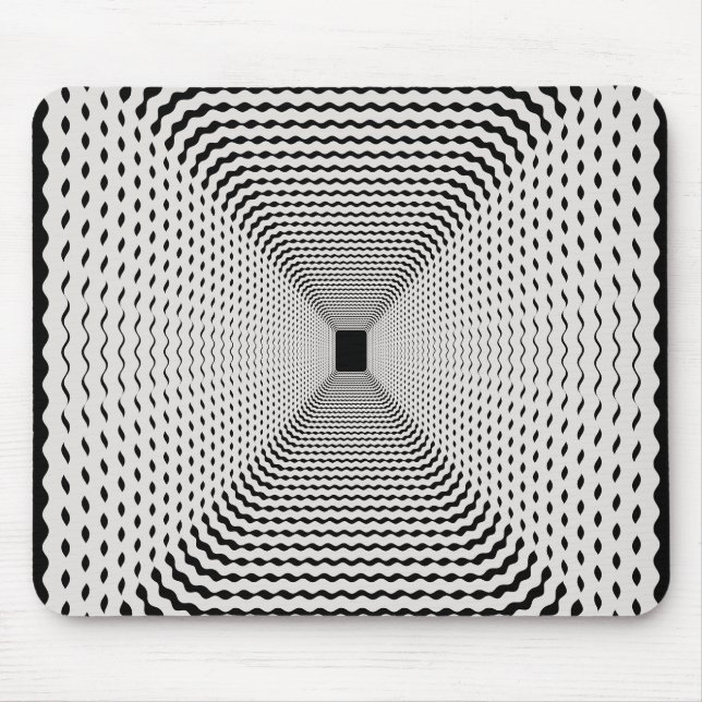 Mousepad Perspectiva de Borda de Onda Prismática (Frente)