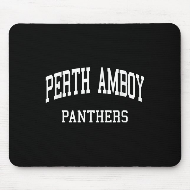 Mousepad Perth Amboy High School Hs Perth Amboy Nj Retro Sr (Frente)
