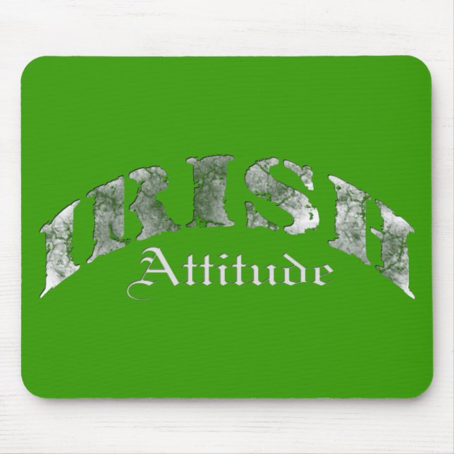 Mousepad Perturbação de atitude irlandesa (Frente)
