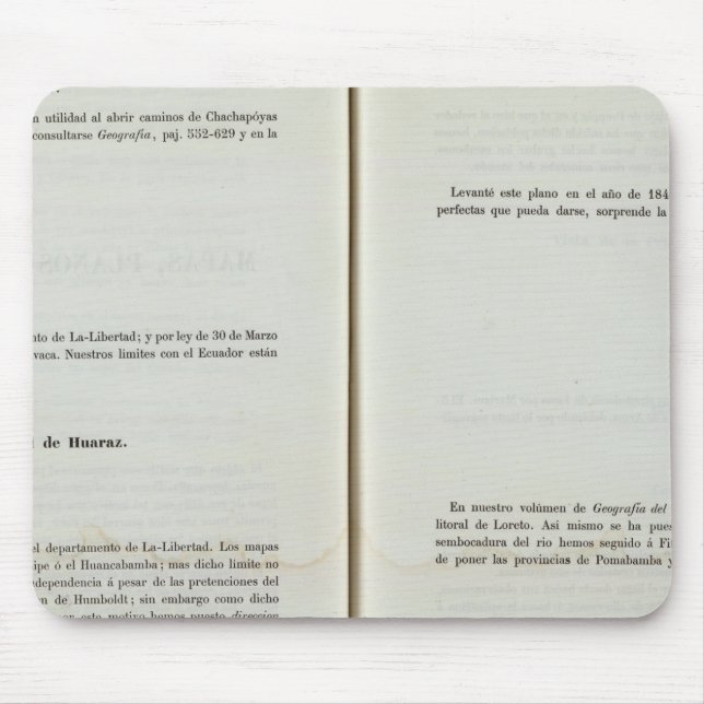 Mousepad Peru 15 (Frente)