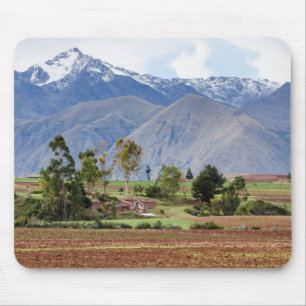 Mousepad Peru, Maras. Paisagem Acima do Vale Sagrado