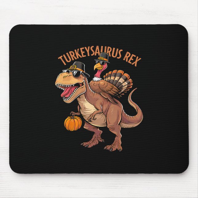 Mousepad Peru Saurus Rex Peru Dino Ação de Graças Infantil (Frente)