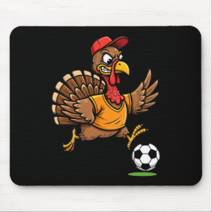 Mousepad Peru Soccer Dia de Ação de Graças Peru Jogando Fut