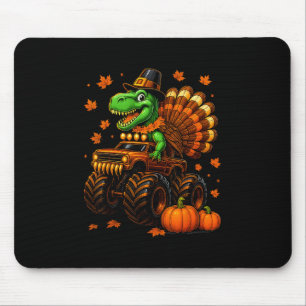 Mousepad Peru Trex Caminhão Monstro Dinossauro Outono Dia d