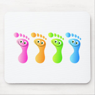 Mousepad Pés felizes