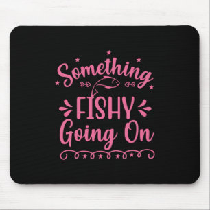 Mousepad Pesca Arte Algo Peixe Acontecendo