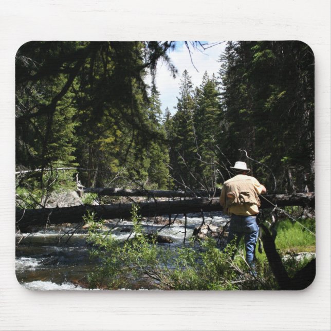 Mousepad Pesca com mosca (Frente)