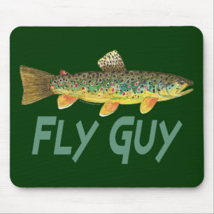 Mousepad Pesca com moscas
